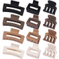 12Pcs Strong Hold Non-Slip Hair Clips for Women 3 Sizes for Thin Thick Curly Hair