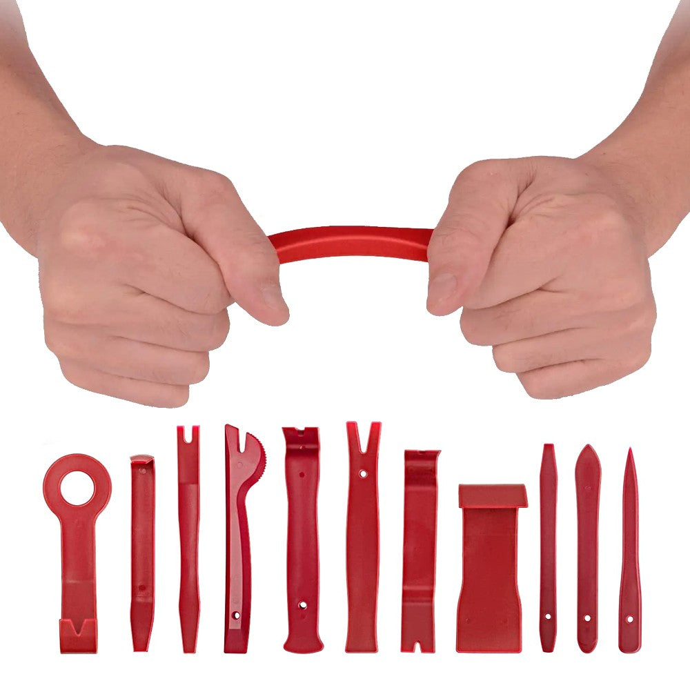 19Pcs Trim Removal Tool Set for Car Panel Door Audio with Portable Storage Bag