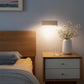 Battery Operated Wall Sconce Wooden kidic Night Light Rotatable Cordless Wall Lamp