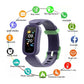 Sports Smart Bracelet Heart Rate Monitor Fitness Tracker Wristband
