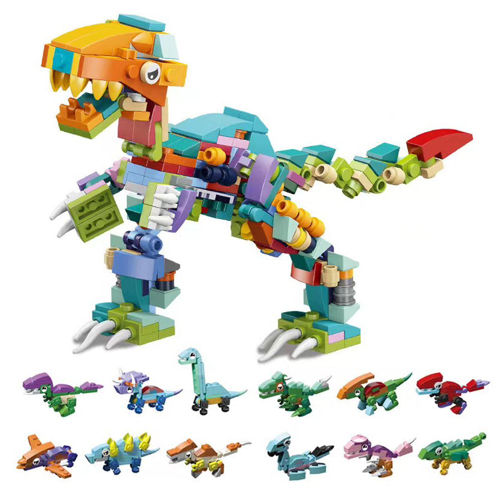 Christmas Advent Calendar Insect Dinosaur Building Blocks Toy Countdown Calendar Xmas Blind Box