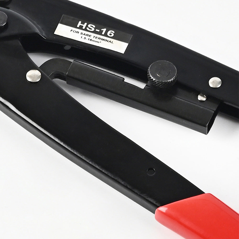 1.25 to 16mm2 Ratchet Cable Lug Crimping Tool for Uninsulated Terminals