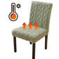 2Pcs Jacquard Chair Cover