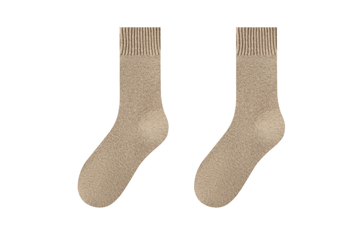 4-Pairs Warm Thermal Socks Women's Winter Fleece Lined Socks Insulated Socks
