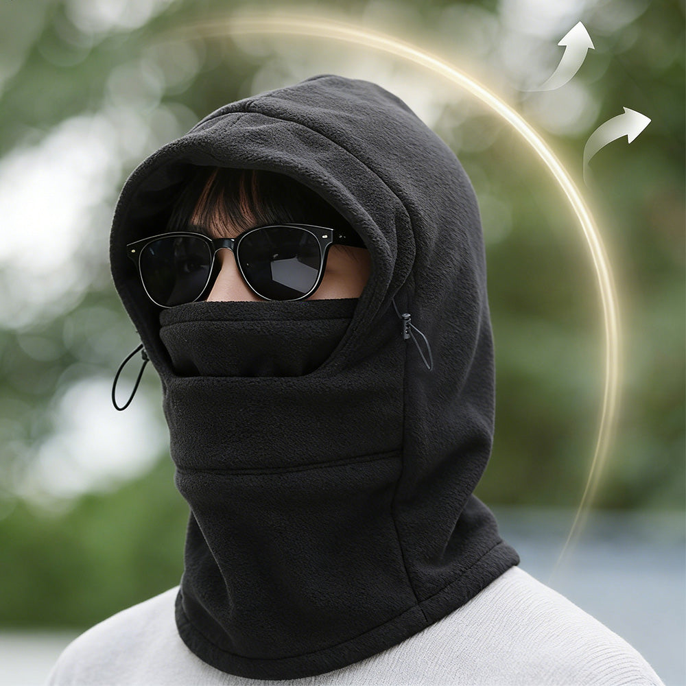 3-in-1 Winter Cycling Balaclava Thermal Fleece Face Mask