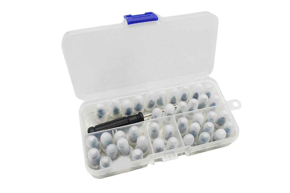 41PCS Tire Repair Rubber Studs Vacuum Tyre Repair Nail Set For Car