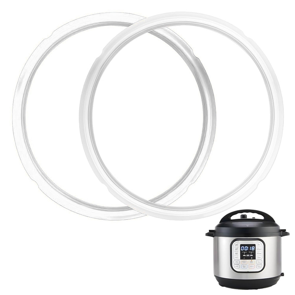 2 Pcs Sealing Ring 6Qt for Instant Pot Silicone Gasket Replacement Pressure