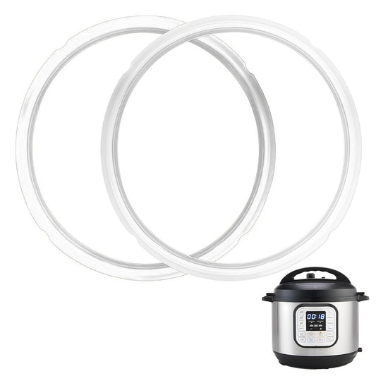2 Pcs Sealing Ring 6Qt for Instant Pot Silicone Gasket Replacement Pressure
