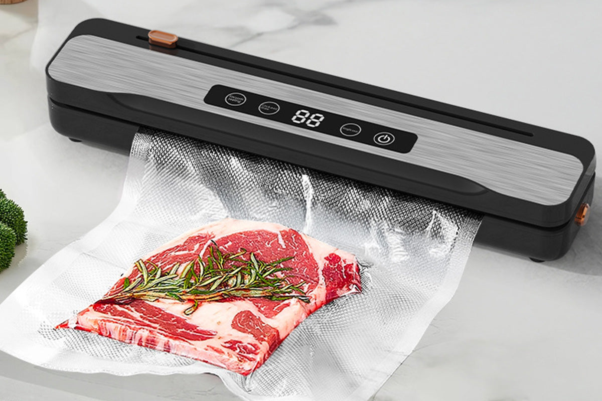Food Vacuum Sealer Sealing Machine With Cutter Device