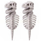 Pet Dinosaur Skeleton Costume Funny Outfit for Cat Small Dog Puppy