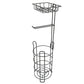 Freestanding Toilet Paper Holder with Storage Basket