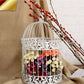 Iron Wire Birdcage Shape Succulent Plant Pot Hanging Frame