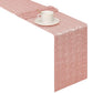 High Density Sequin Table Runner for Weddings Parties and Holidays-Rose Gold