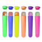 6-Pack Silicone Popsicle Molds with Lids