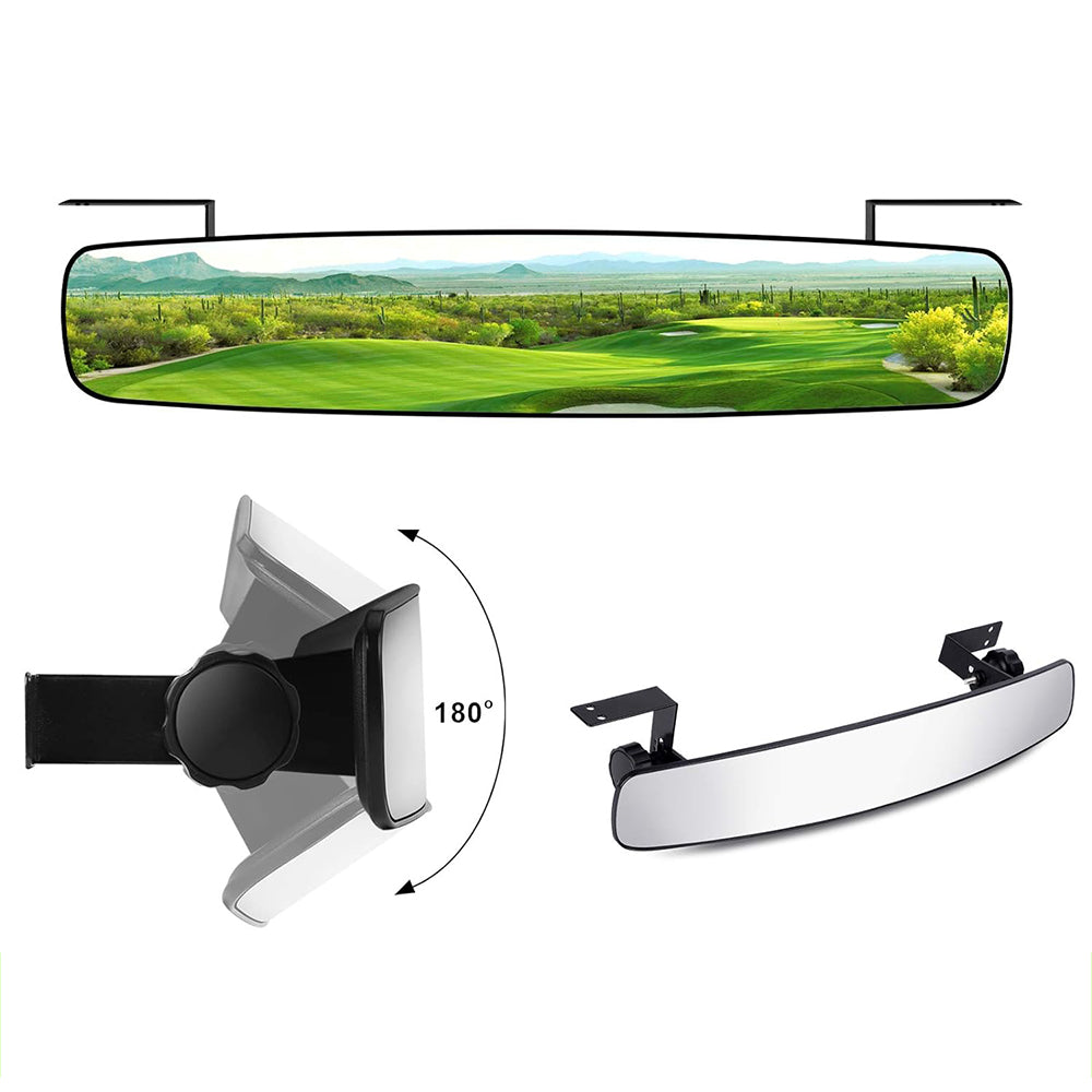 42.5cm Adjustable Golf Cart Rear View Mirror Centre Mirror