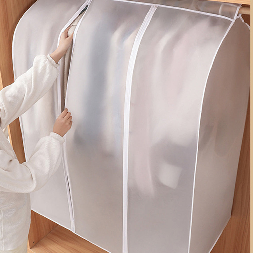 Clothes Hanging Bag Dust Cover Garment Suit Dustproof Wardrobe Storage Protector