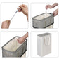 Slim Laundry Hamper Handles Collapsible Laundry Basket Thin Dirty Clothes Basket