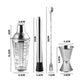 4Pcs Cocktail Shaker Set Mixer