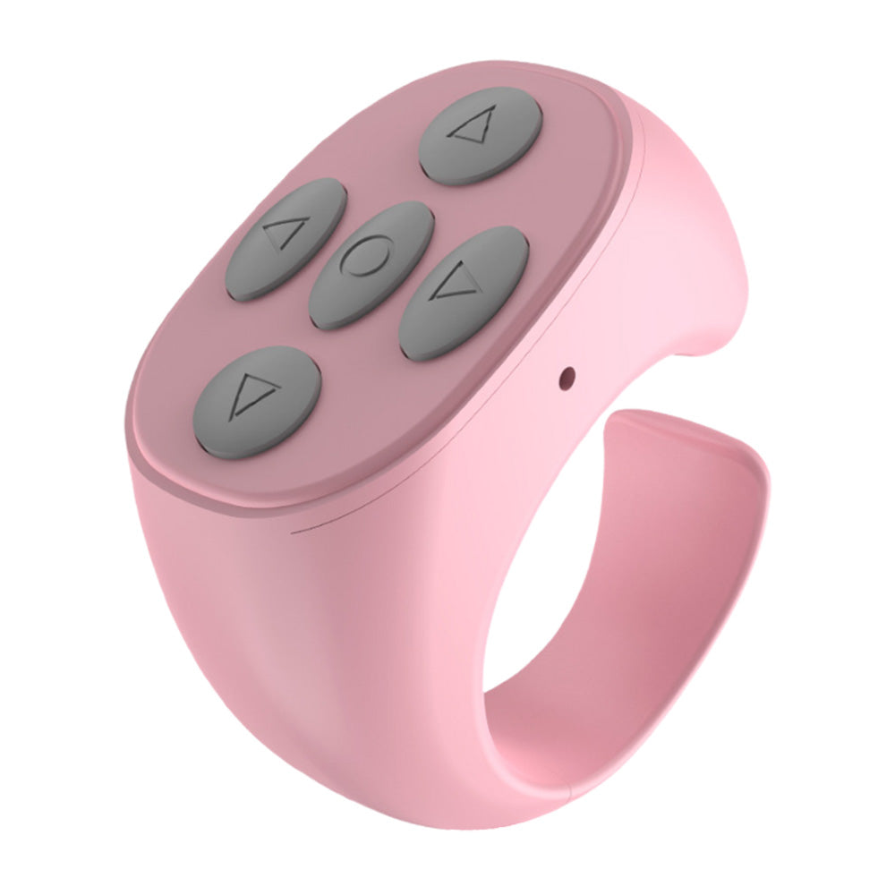 Wireless Bluetooth Ring Remote Control  Selfie Video Controller Page Turner