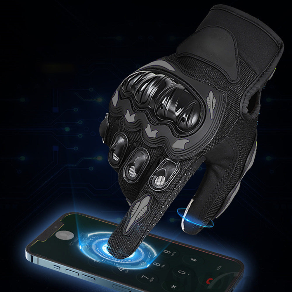 Full Finger Motorcycle Gloves Touchscreen Riding Gloves for Men Women BMX ATV MTB
