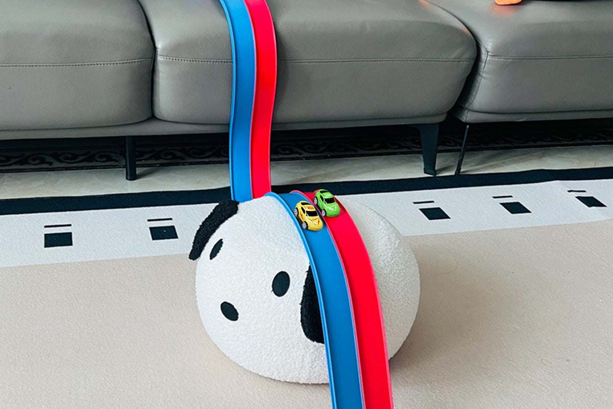 DIY Dual Color Flexible Race Track Car Toy