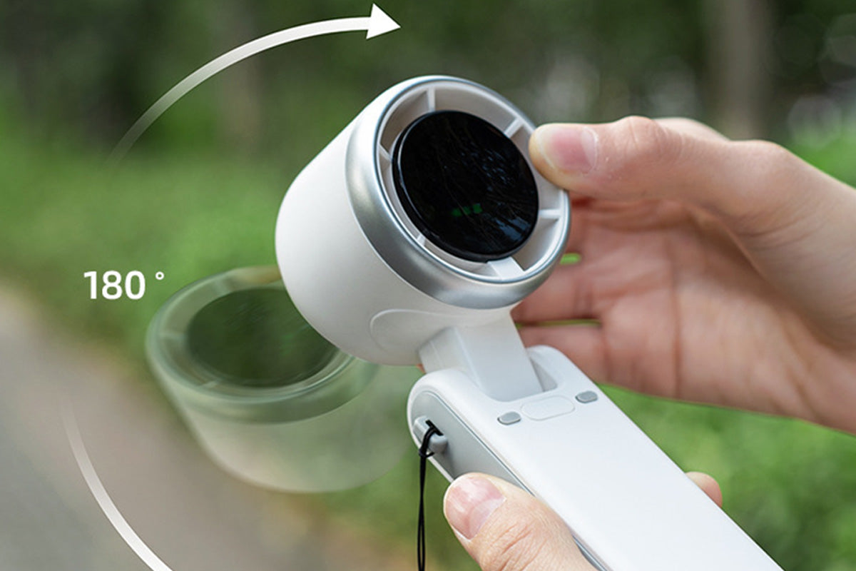 Portable Handheld Turbo Fan with 5 Gear Wind Mini Fan for Travel Beach
