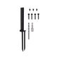 Fence Post Repair Kit Heavy Duty H Design Fence Post Anchor Ground Stakes
