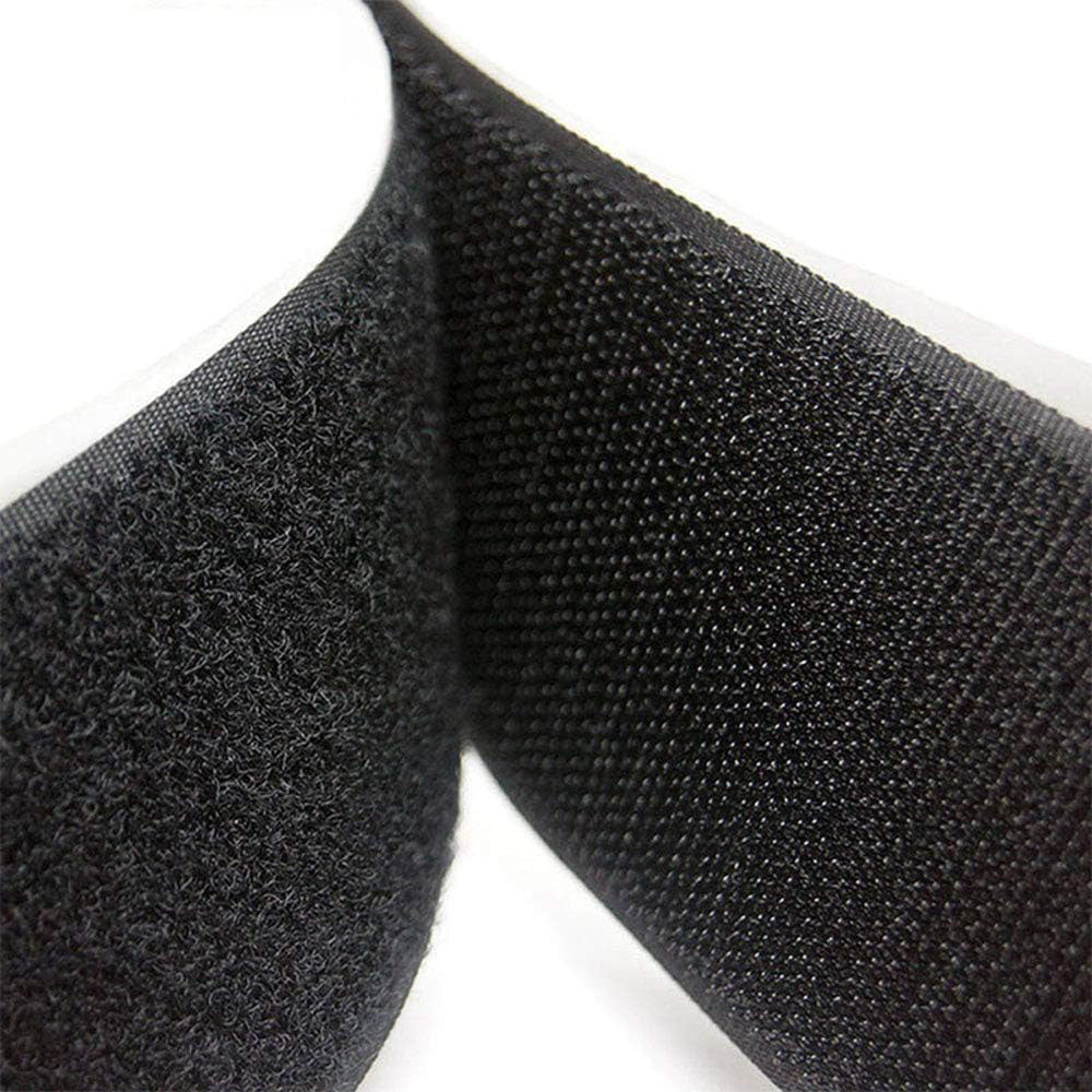 Self Adhesive Hook and Loop Tape 2 Rolls 5cm x 10m Hook Loop for Cable Management