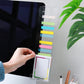 2Pcs Multi-function Acrylic Memo Board for Computer Monitor