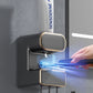 Electric Toothpaste Dispenser with Toothbrush Holders