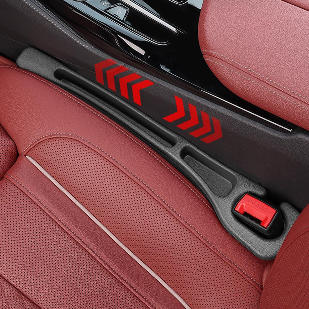 Universal 2PCS Seat Gap Filler Organizer With Storage Slot For SUV Truck Accessories