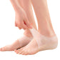 2Pairs 3-5cm Unisex Invisible Silicone Height Increase Insoles Socks for Men Women