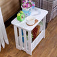 Small Bedside Table Storage Organizer