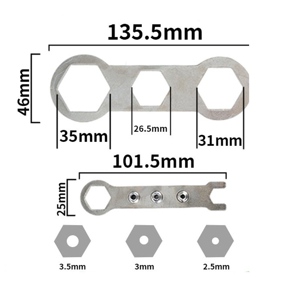 Rivet Tool Adapter Conversion Head Compatible with Electric Drills