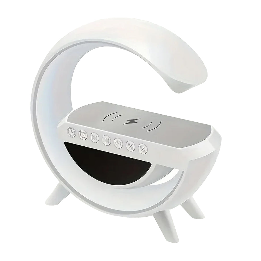 3 in 1 Night Light Bluetooth Speaker with USB Wireless Charger