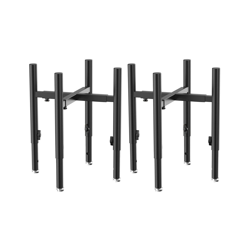 2Pcs Elevated Dog Bowl Stand with 4 Height Adjustments