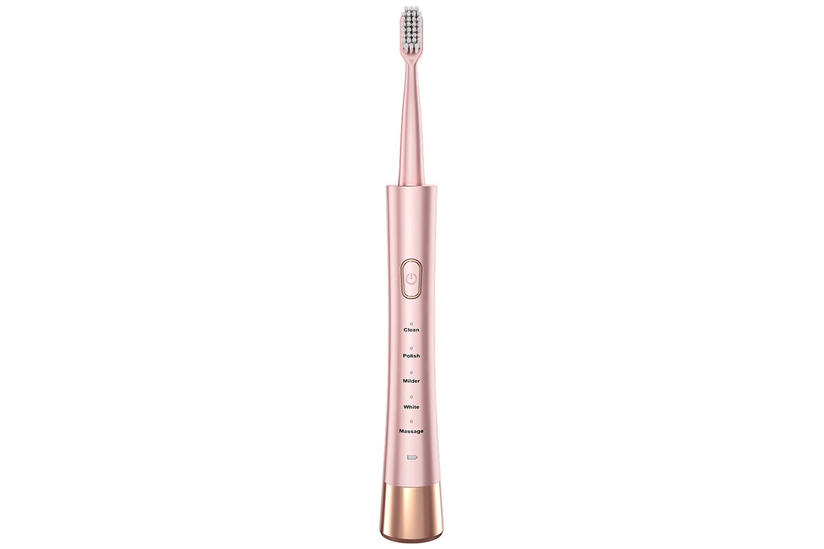 Electric Toothbrush for Adults with 6 Brush Heads and Smart Timer Sonic Toothbrush