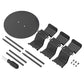 Universal Gaming Controller and Headphone Stand Aluminum Desk Organizer