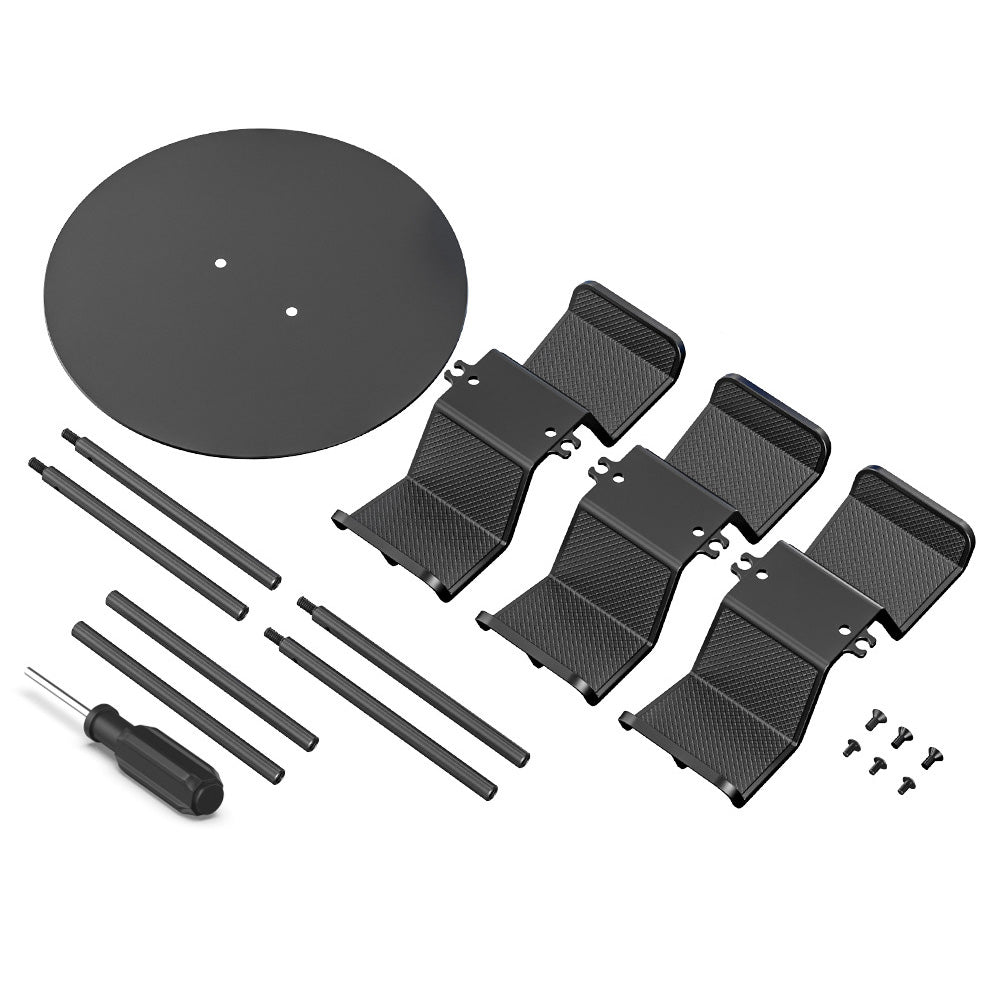 Universal Gaming Controller and Headphone Stand Aluminum Desk Organizer