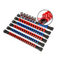 6Pcs Drive Socket Organizer Rails Mountable Sliding