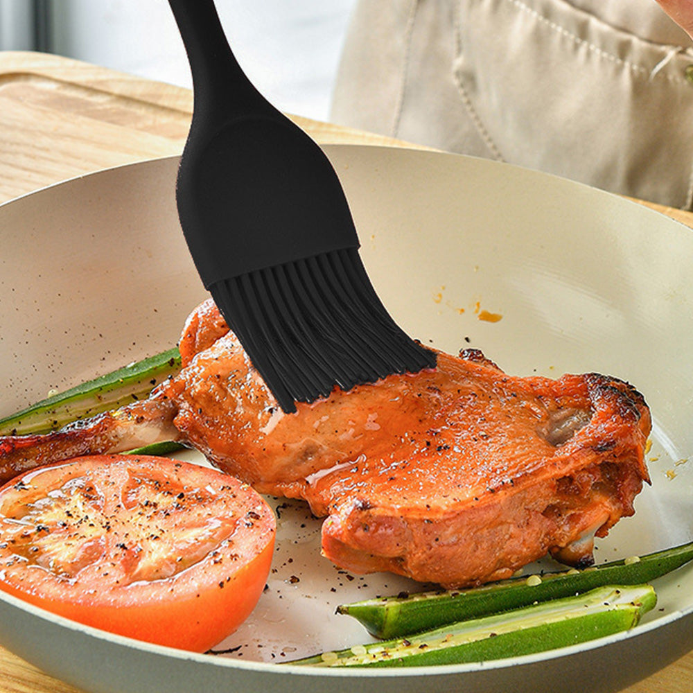 9PCS Silicone Spatula Set Non stick Spoon Utensil Baking Tools With Ergonomic Grip