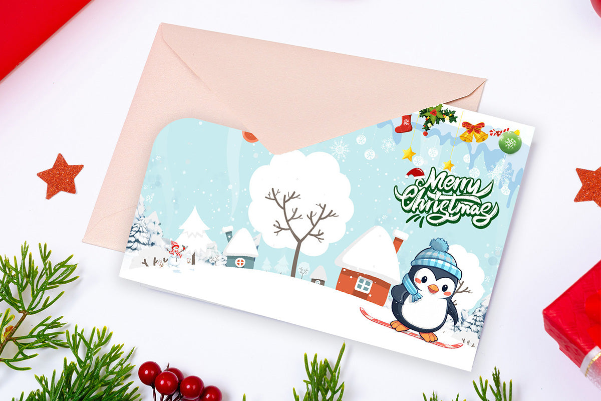 30 Pack Christmas Money Cards With Envelopes Christmas Money Holders For Cash Gift