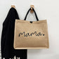 Jute Reusable Handbags-mama