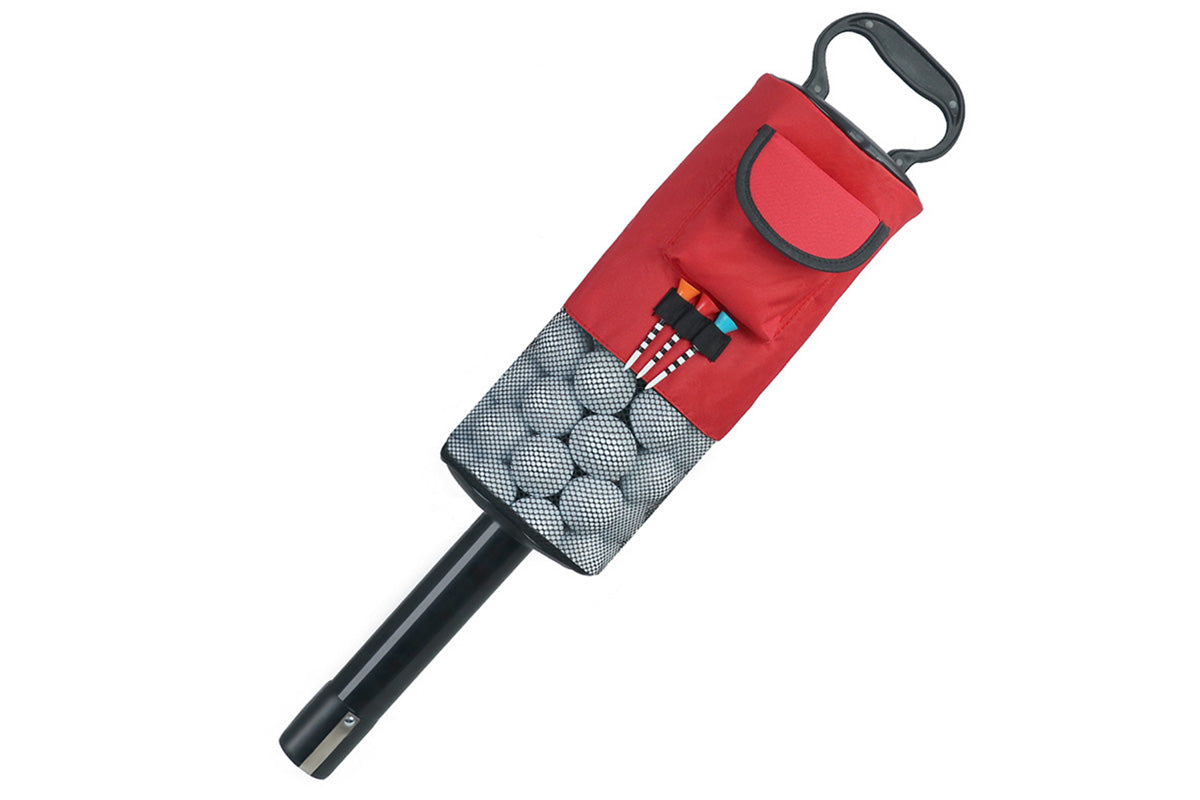 Golf Ball Retriever Portable Pocket Shag Bag Can Hold Up to 70 Balls