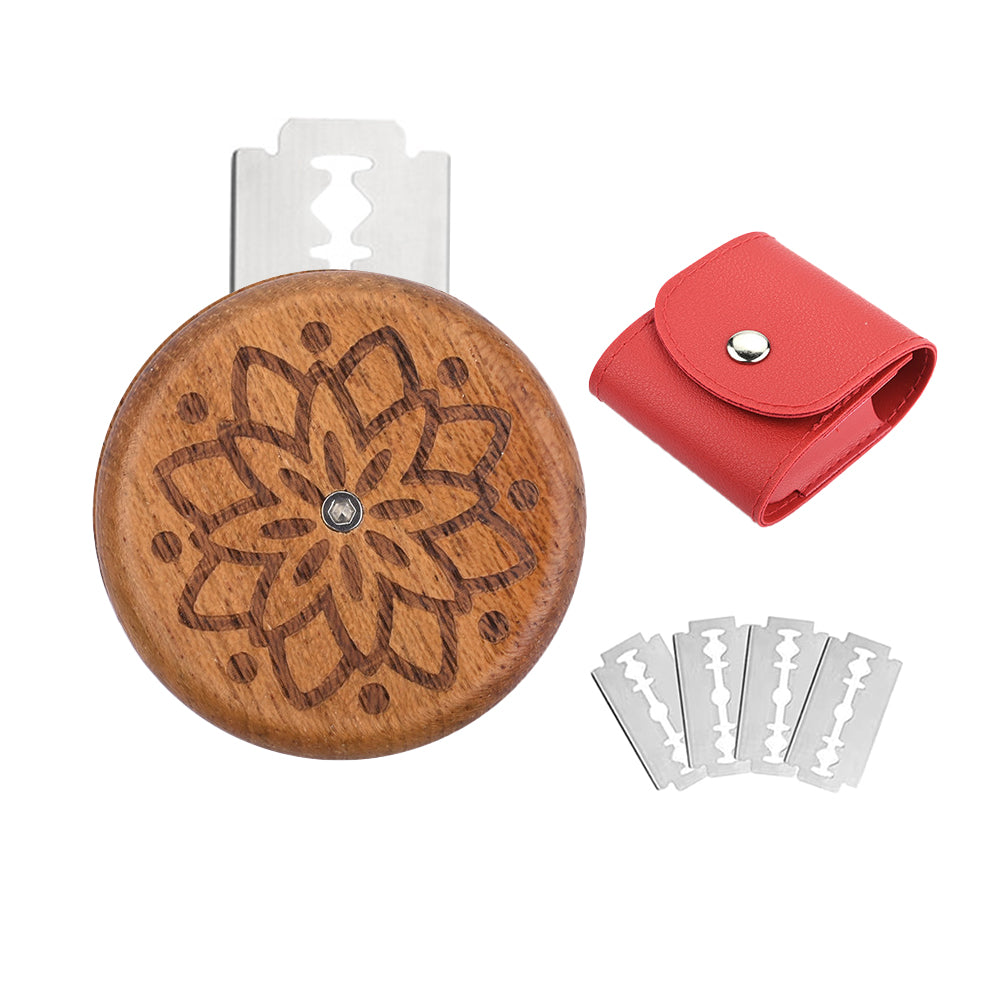 Bread Lame Cutter Wooden Handle with 5 Replaceable Blades