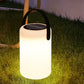 Solar Portable Wireless 8 Colors Dimmable RGB  Table Lamp-Cylindrical