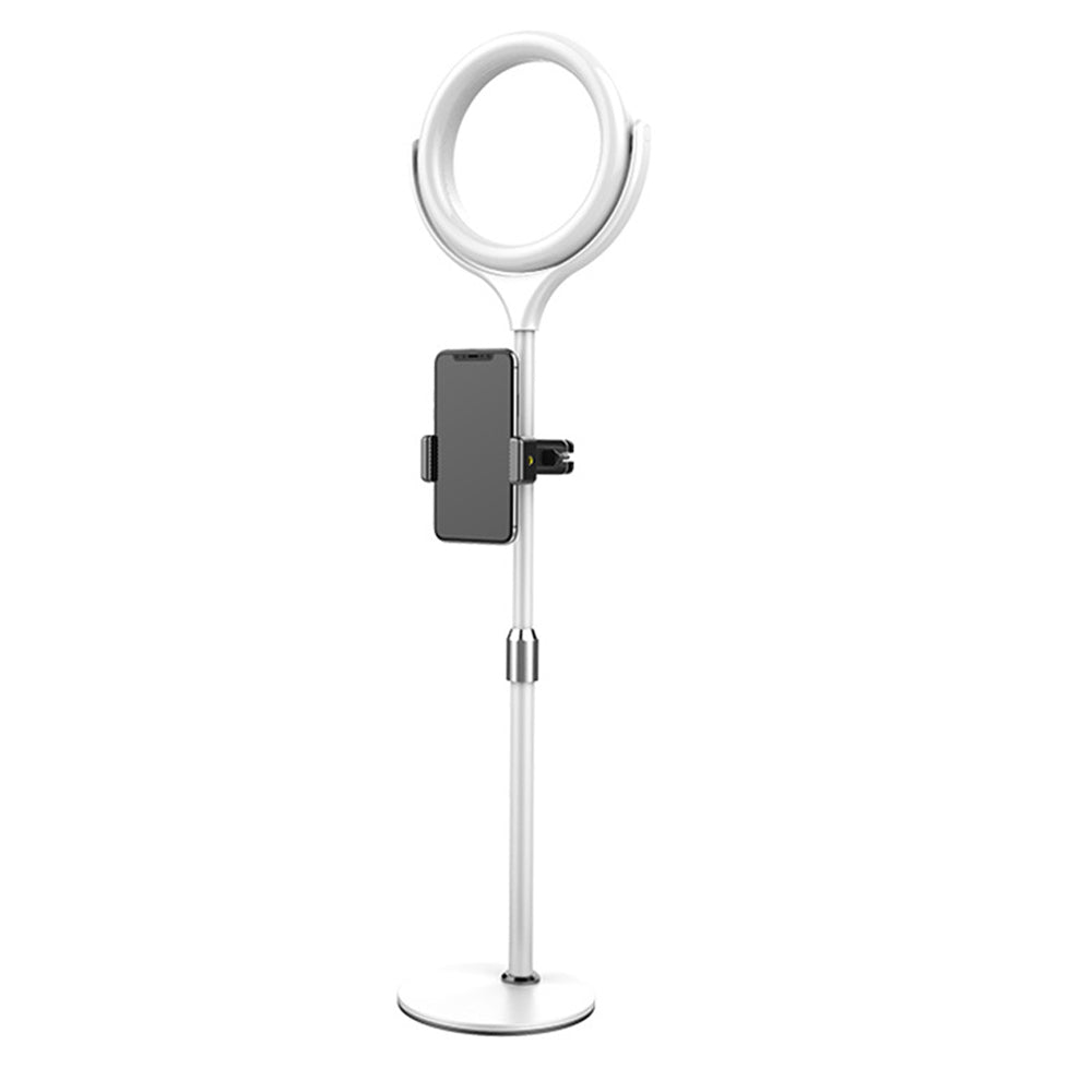 Desk Ring Light with Stand and Phone iPad Holder