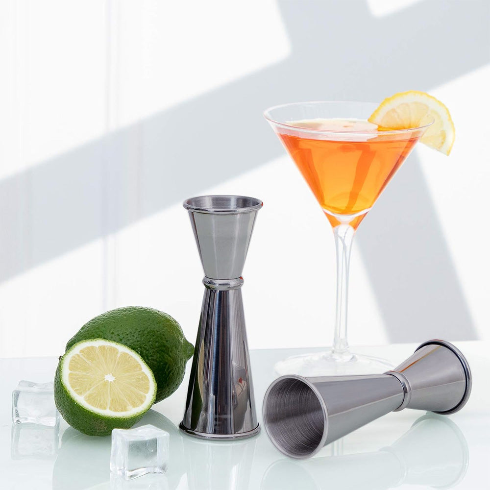 Stainless Steel Double Jigger 30ml 60ml Cocktail Bar Measuring Cup