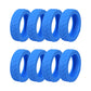 8Pcs Silicone Luggage Wheel Protection Cover