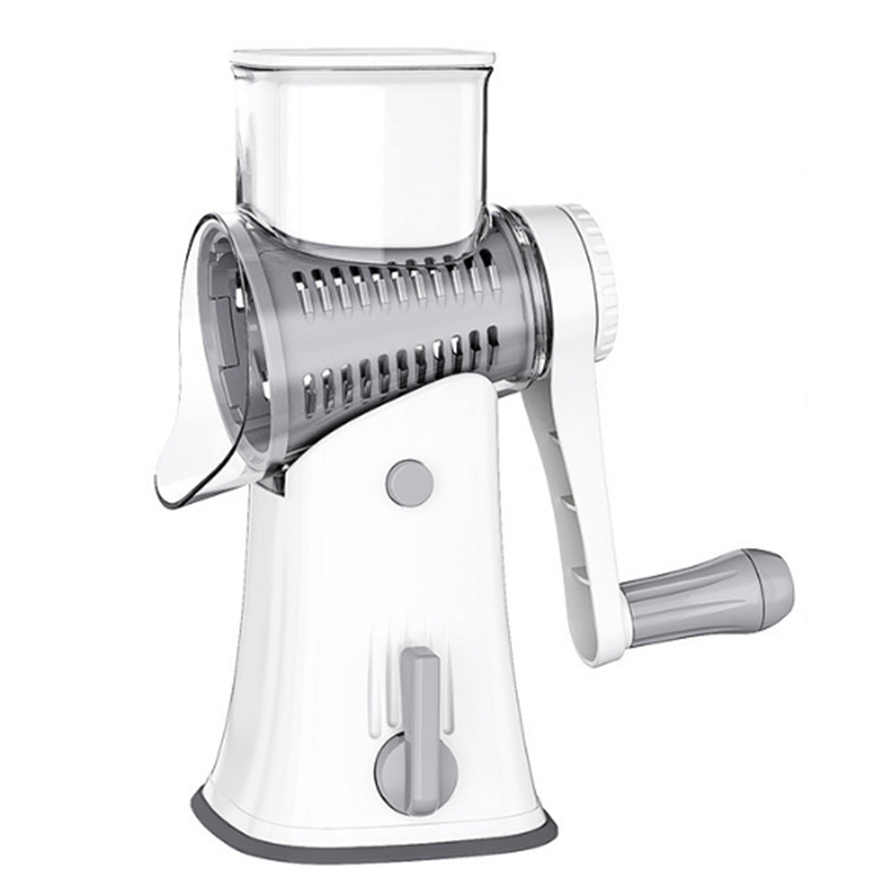 Kitchen Vegetable Fruit Slicer Cutter Shredder Food Manual Rotary Grater Chopper